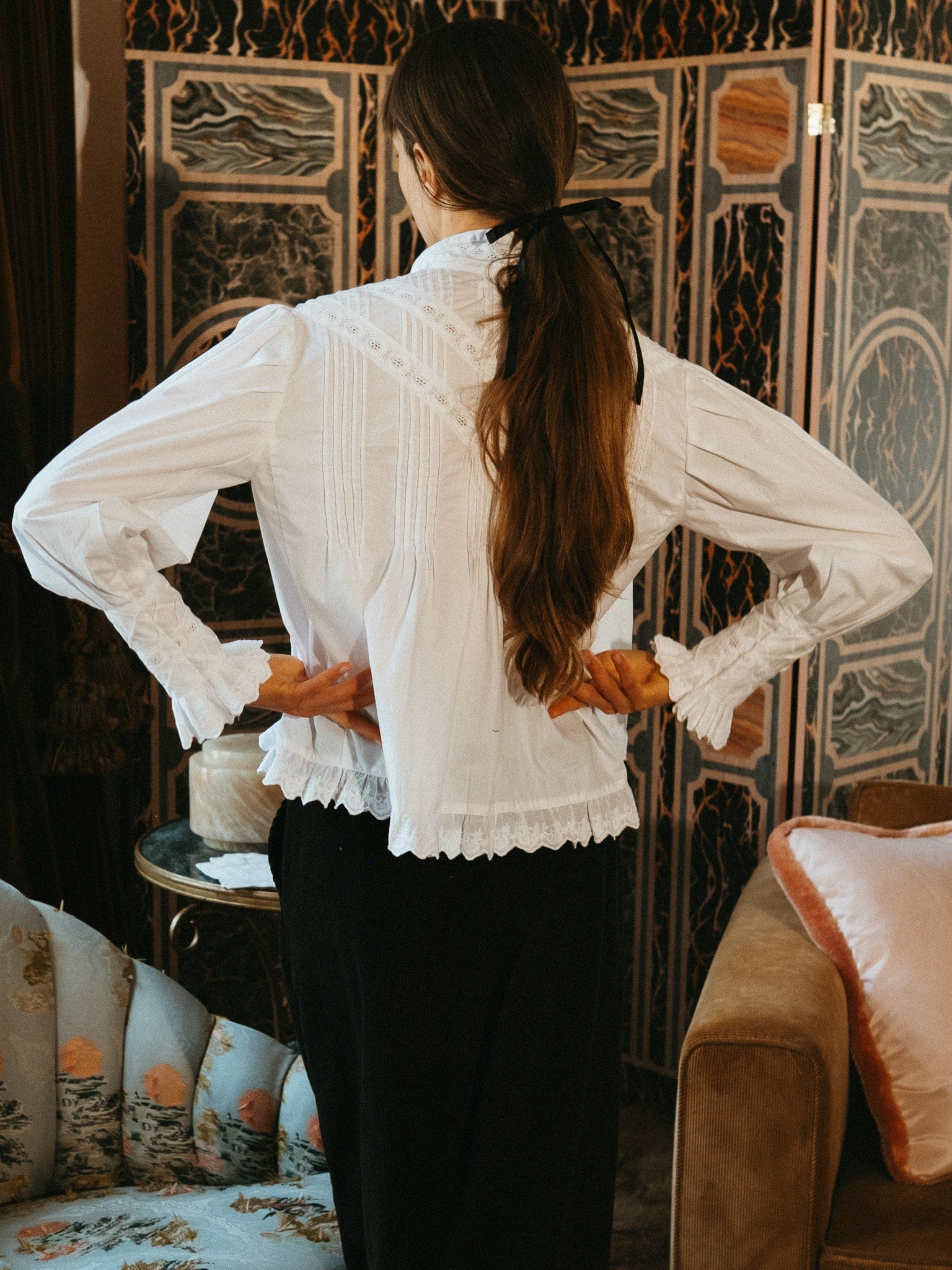 MILLE Clothing Georgina Top in White