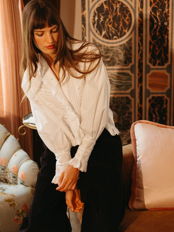 Georgina Top in White — view 5