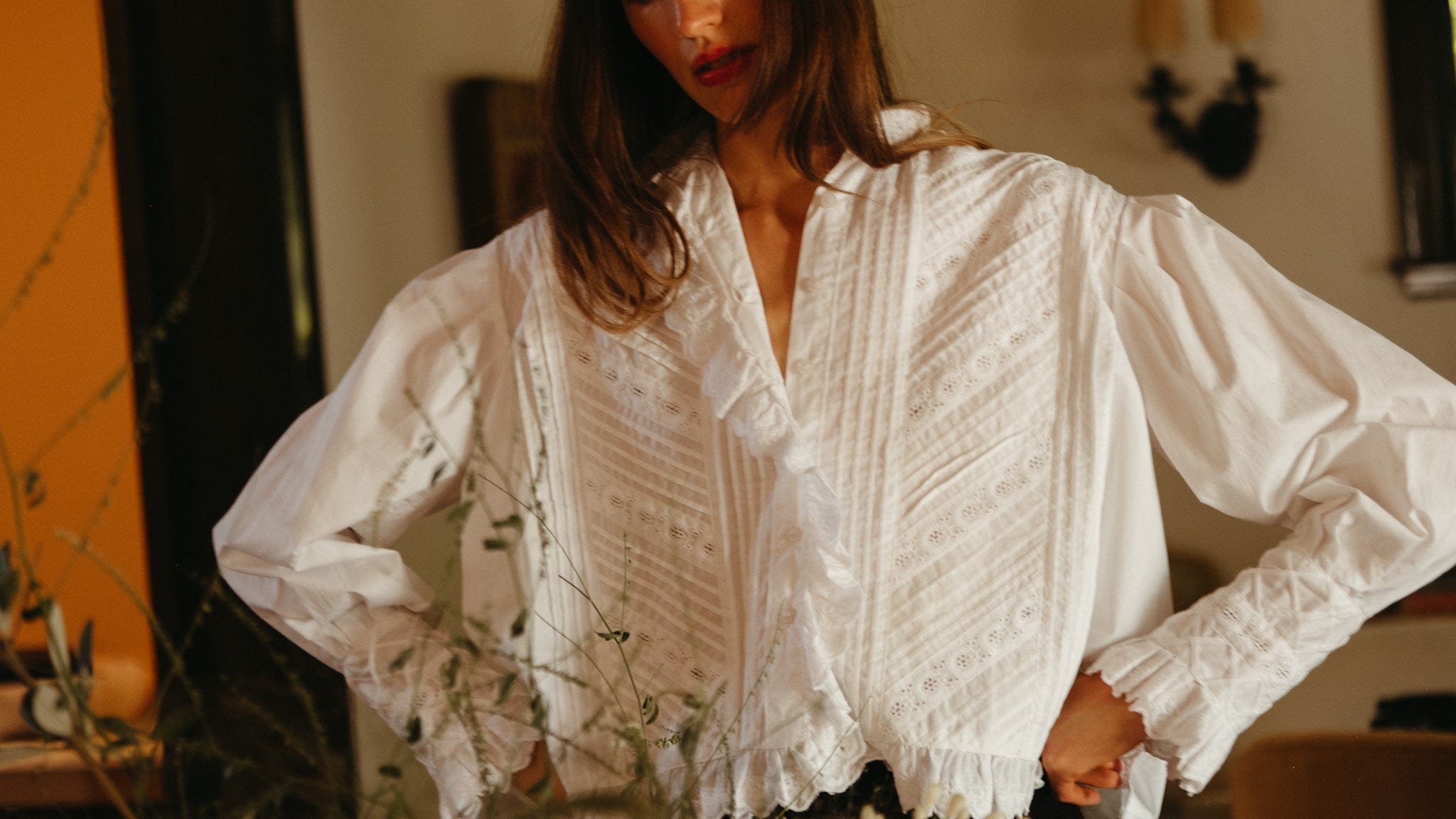 MILLE Clothing Georgina Top in White