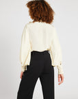 MILLE Clothing Gigi Top in Ivory Silk