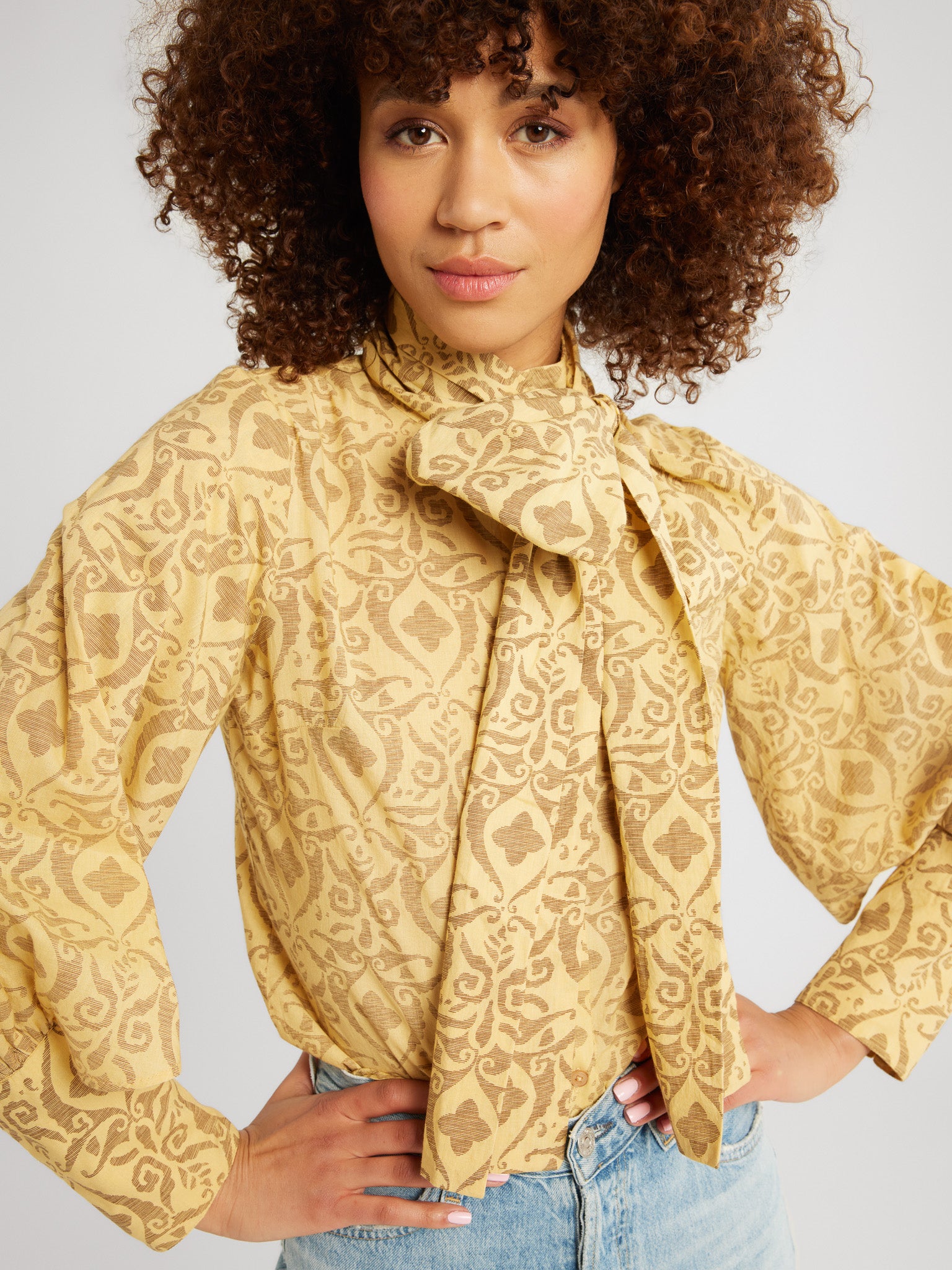 トップス andmary Gigi ribbon tops ANDMARY】Gigi ribbon tops