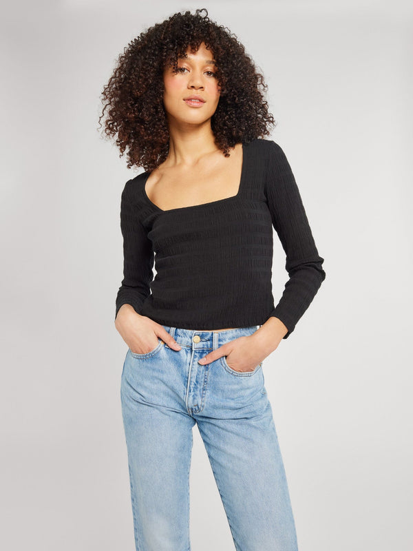 Gracie Top in Black — view 6