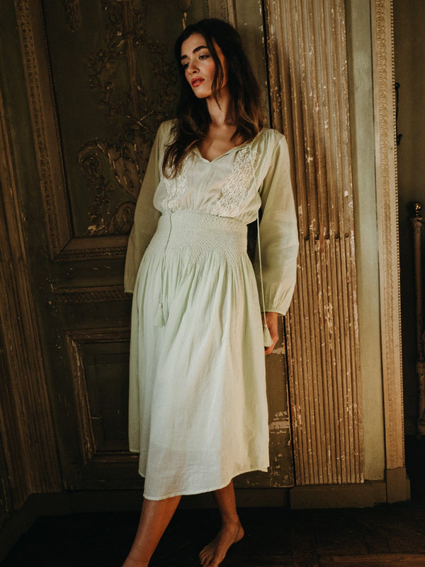 Greta Dress in Meadow — view 18