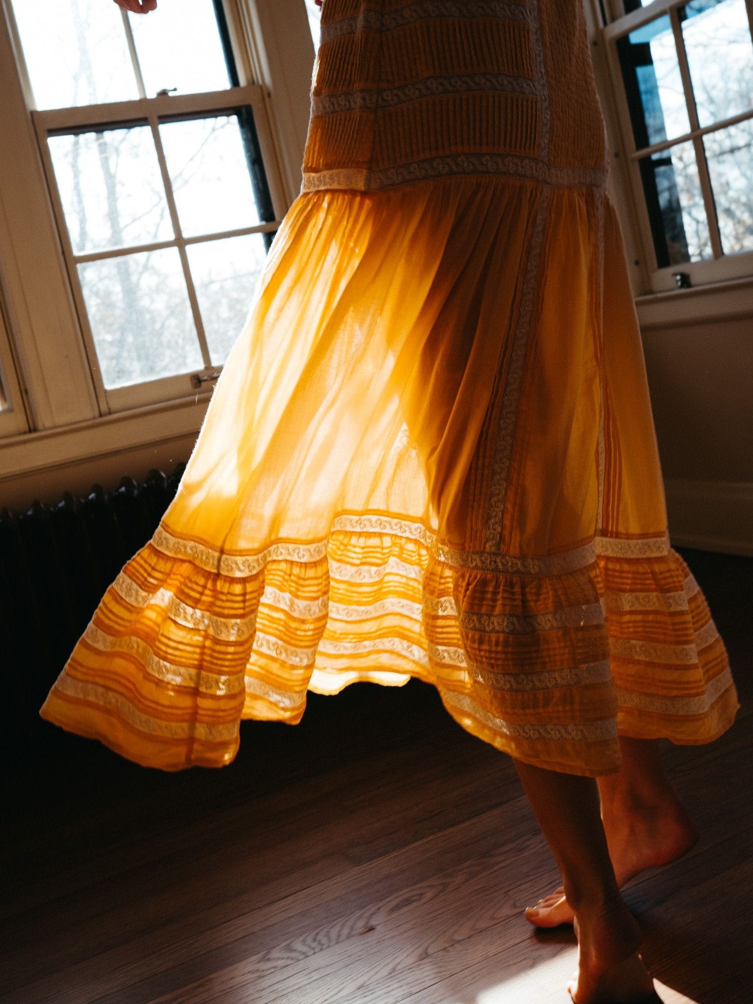 MILLE Clothing Hana Dress in Apricot