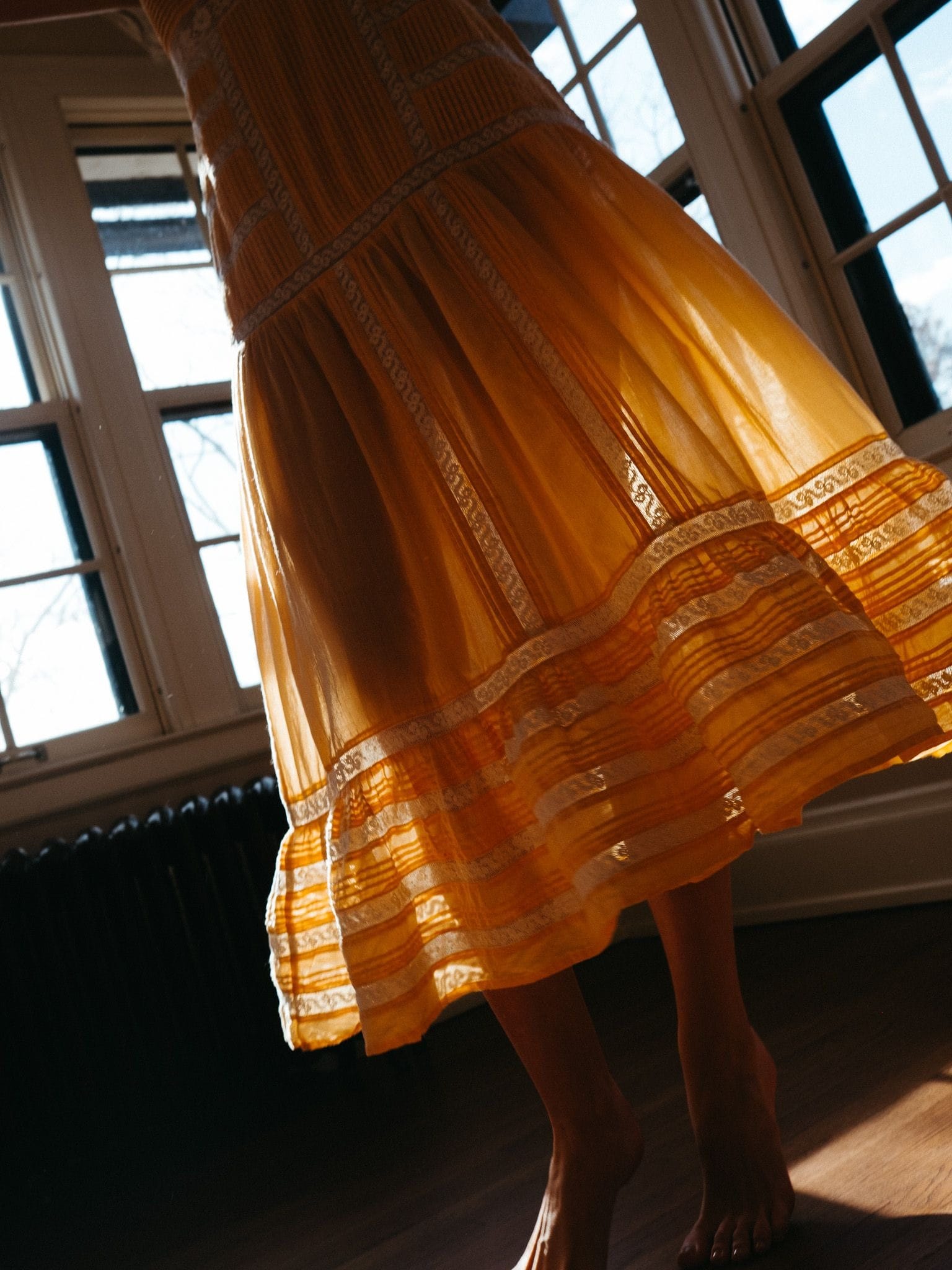 MILLE Clothing Hana Dress in Apricot