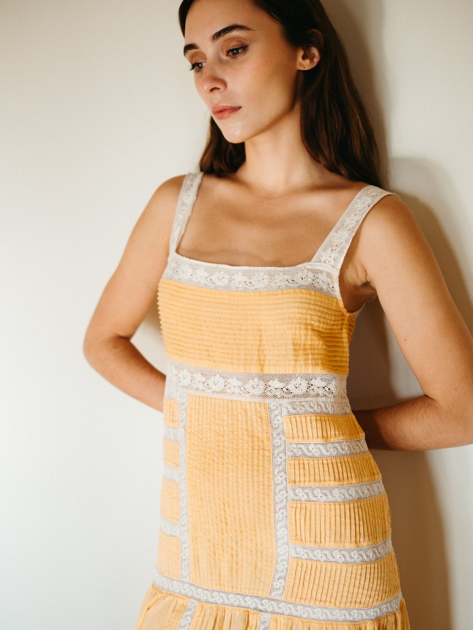 MILLE Clothing Hana Dress in Apricot