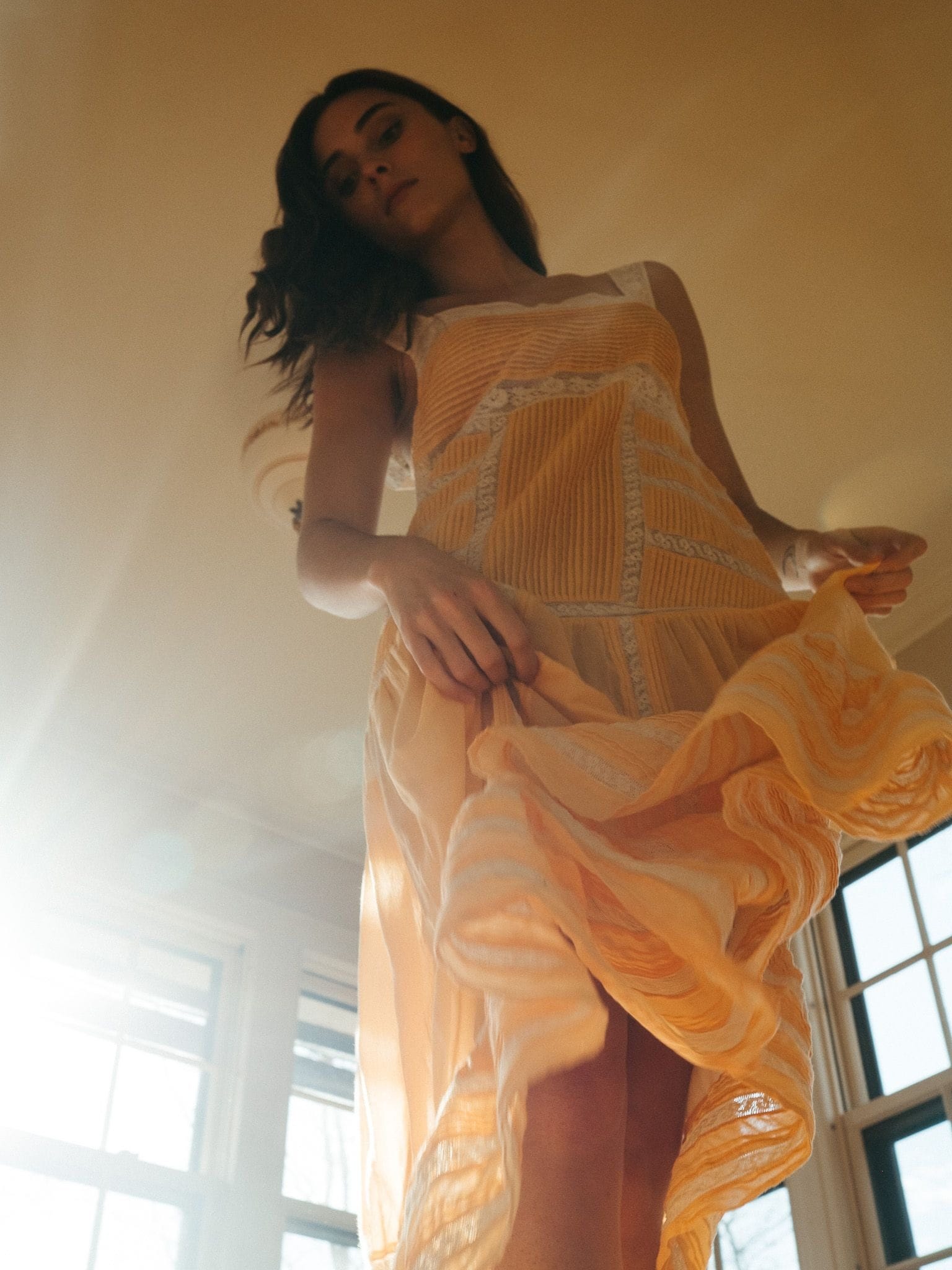 MILLE Clothing Hana Dress in Apricot