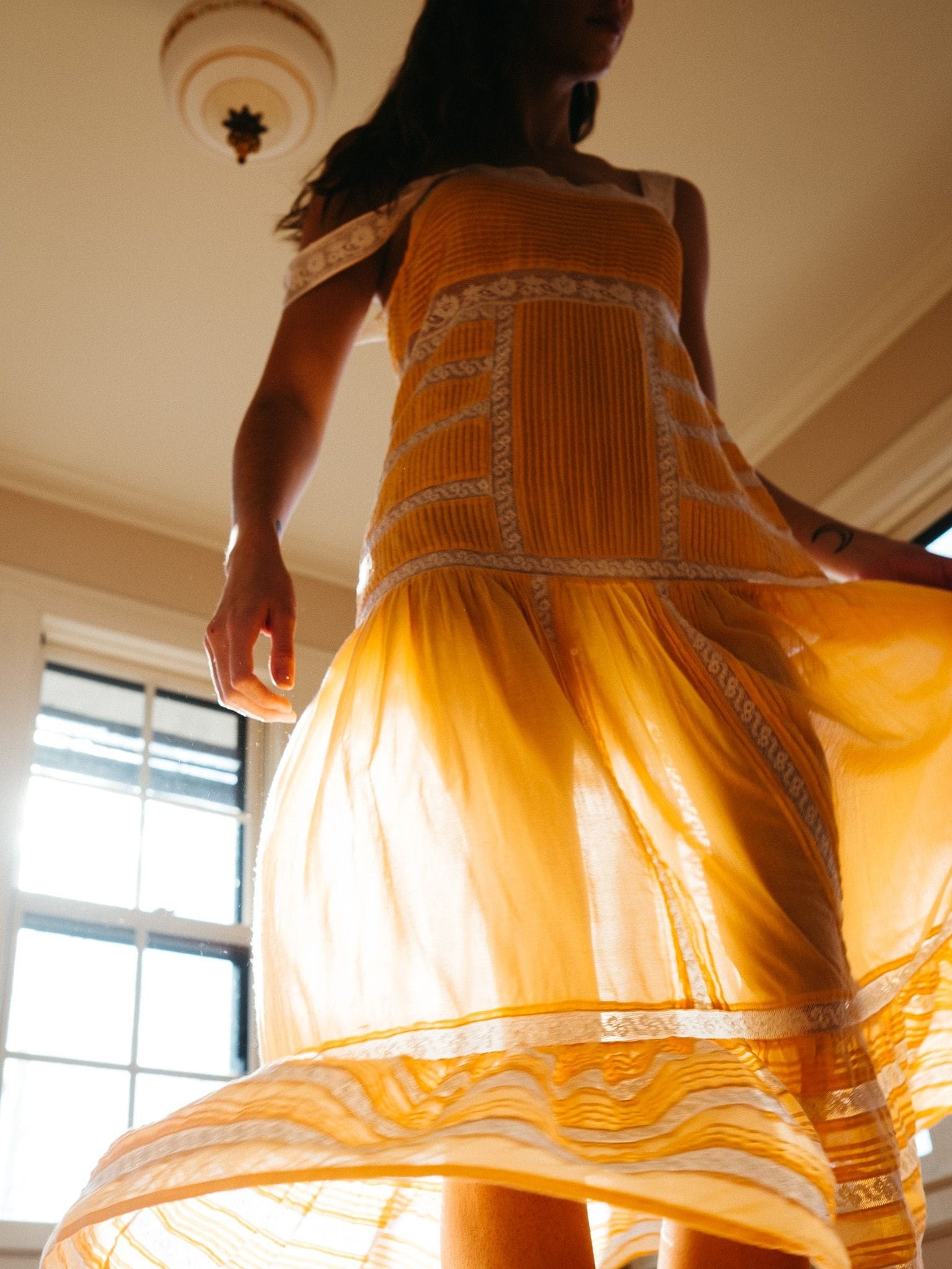 MILLE Clothing Hana Dress in Apricot