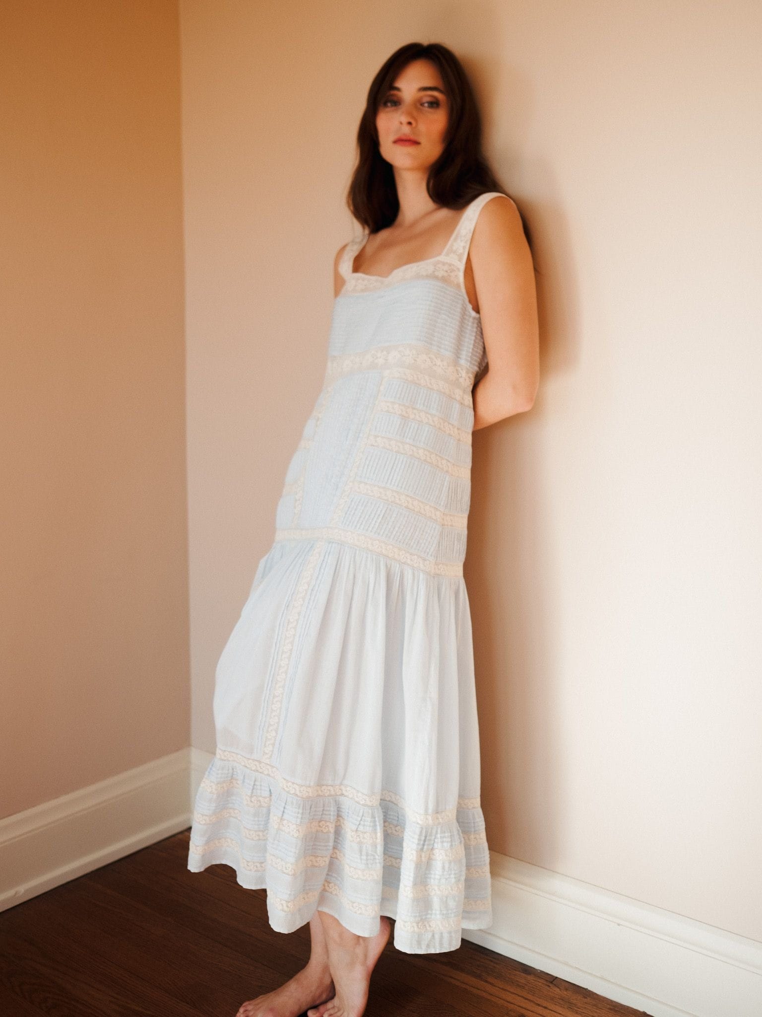 MILLE Clothing Hana Dress in Bluebell