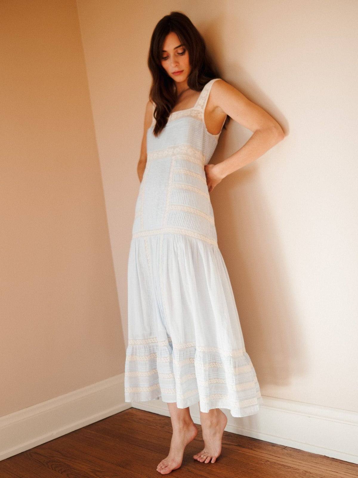 Hana Dress in Bluebell — The cloth