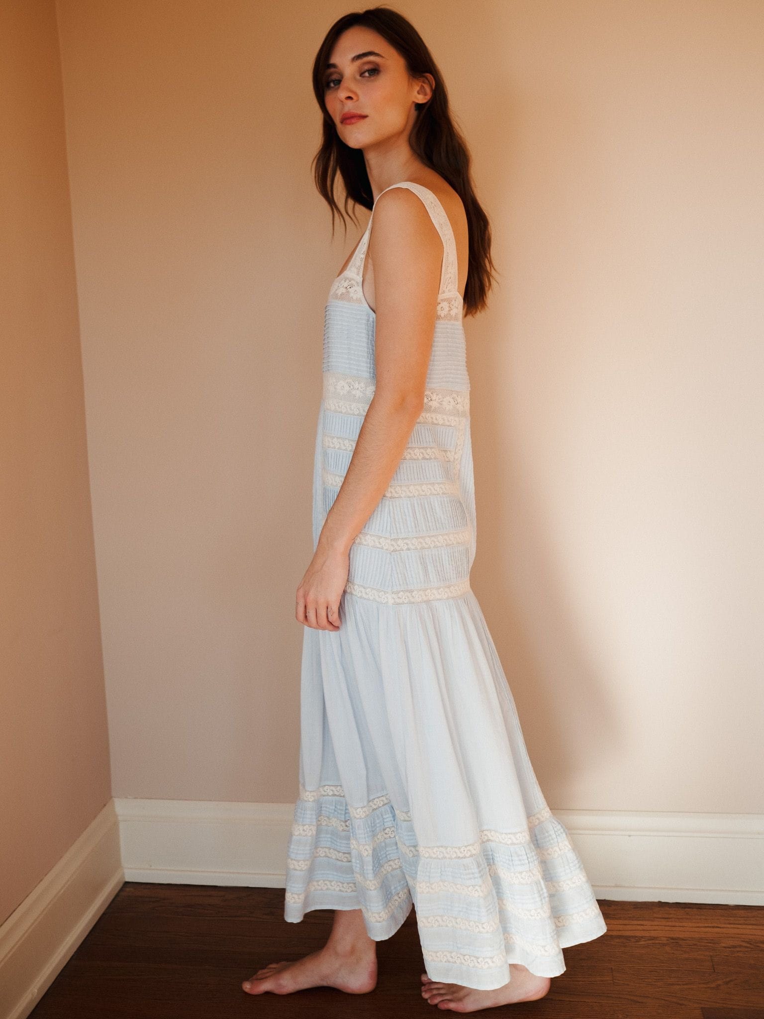 MILLE Clothing Hana Dress in Bluebell