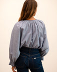 MILLE Clothing Harper Top in Chambray