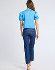 MILLE Clothing Harriet Top in Cendre Blue