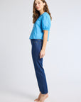 MILLE Clothing Harriet Top in Cendre Blue