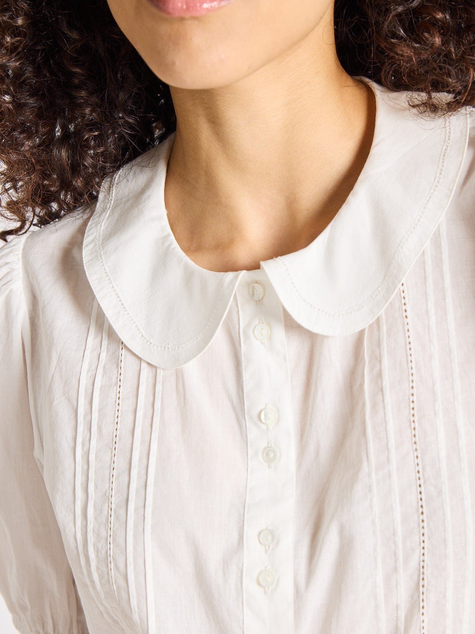 MILLE Clothing Harriet Top in White