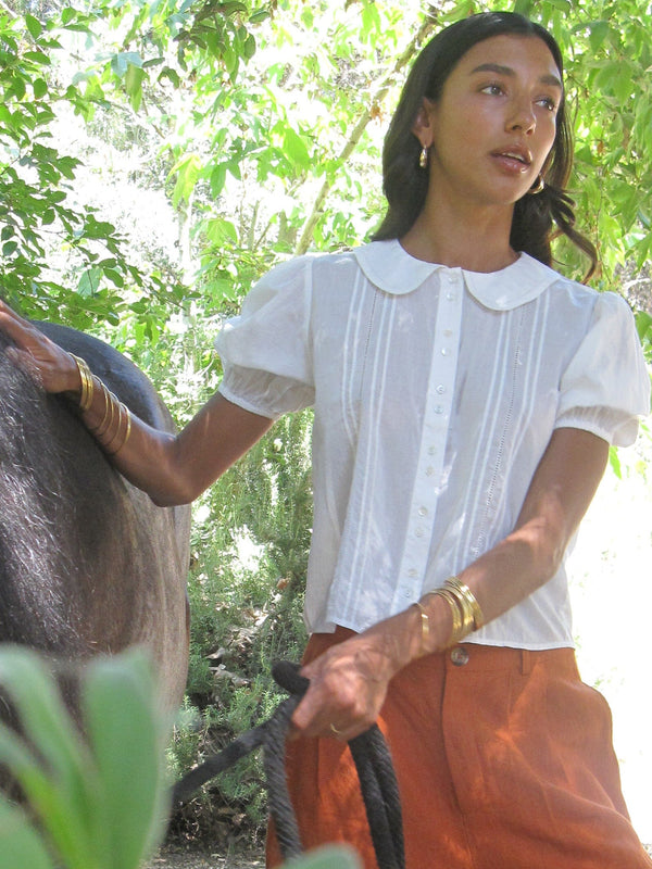 Harriet Top in White — view 13