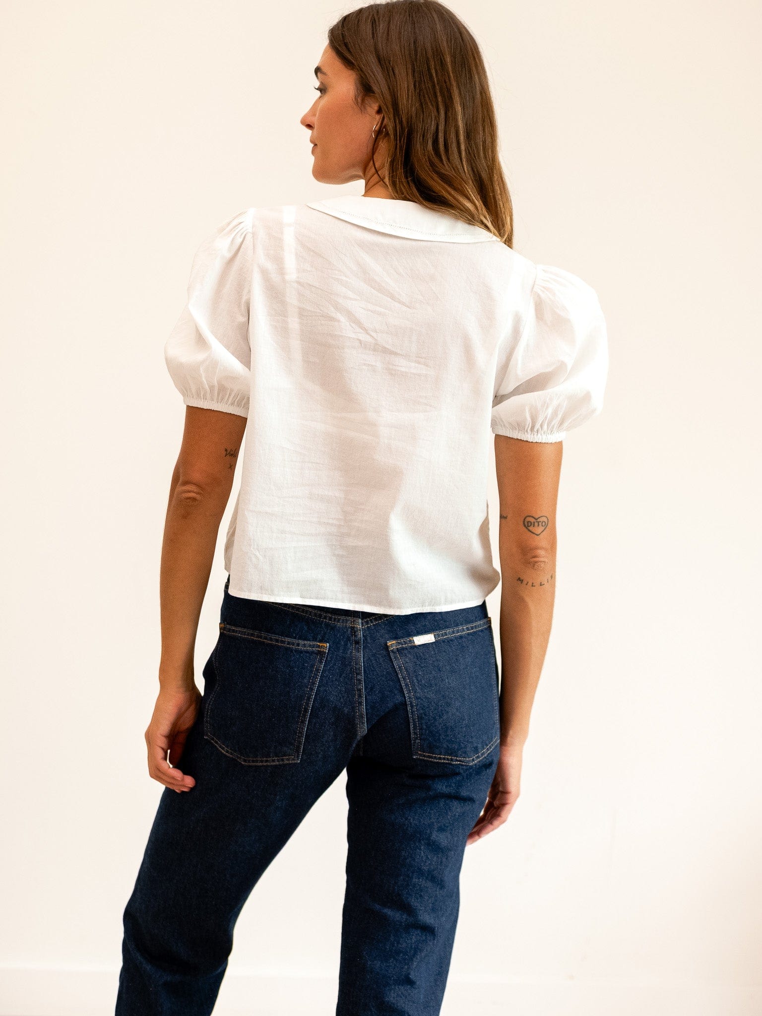 MILLE Clothing Harriet Top in White