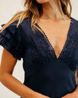 MILLE Clothing Helene Dress in Navy