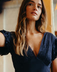MILLE Clothing Helene Dress in Navy