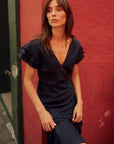 MILLE Clothing Helene Dress in Navy