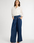 MILLE Clothing Hepburn Pant in Greenwich