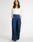 MILLE Clothing Hepburn Pant in Greenwich