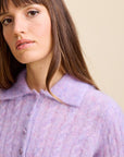 MILLE Clothing Ingrid Henley in Lilac