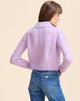 MILLE Clothing Ingrid Henley in Lilac