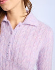 MILLE Clothing Ingrid Henley in Lilac