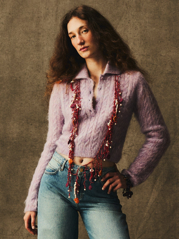 Ingrid Henley in Lilac — view 13