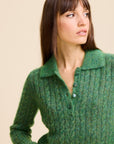 MILLE Clothing Ingrid Henley in Pine