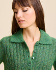 MILLE Clothing Ingrid Henley in Pine