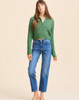 MILLE Clothing Ingrid Henley in Pine