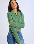 MILLE Clothing Ingrid Henley in Pine