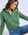 MILLE Clothing Ingrid Henley in Pine