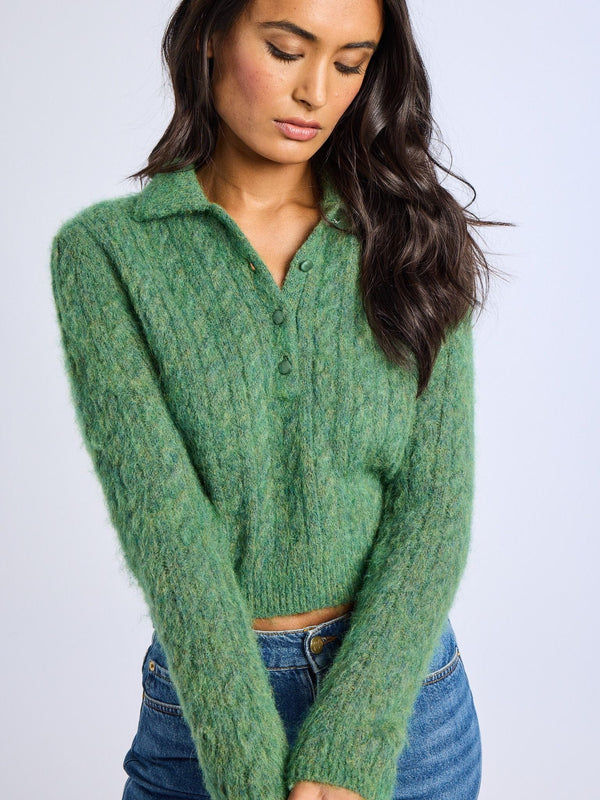 Ingrid Henley in Pine — view 9