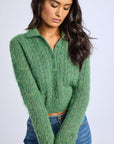 MILLE Clothing Ingrid Henley in Pine