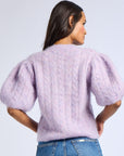 MILLE Clothing Isa Cardigan in Lilac