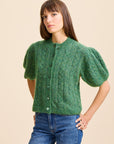 MILLE Clothing Isa Cardigan in Pine