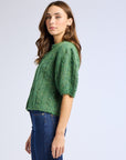 MILLE Clothing Isa Cardigan in Pine