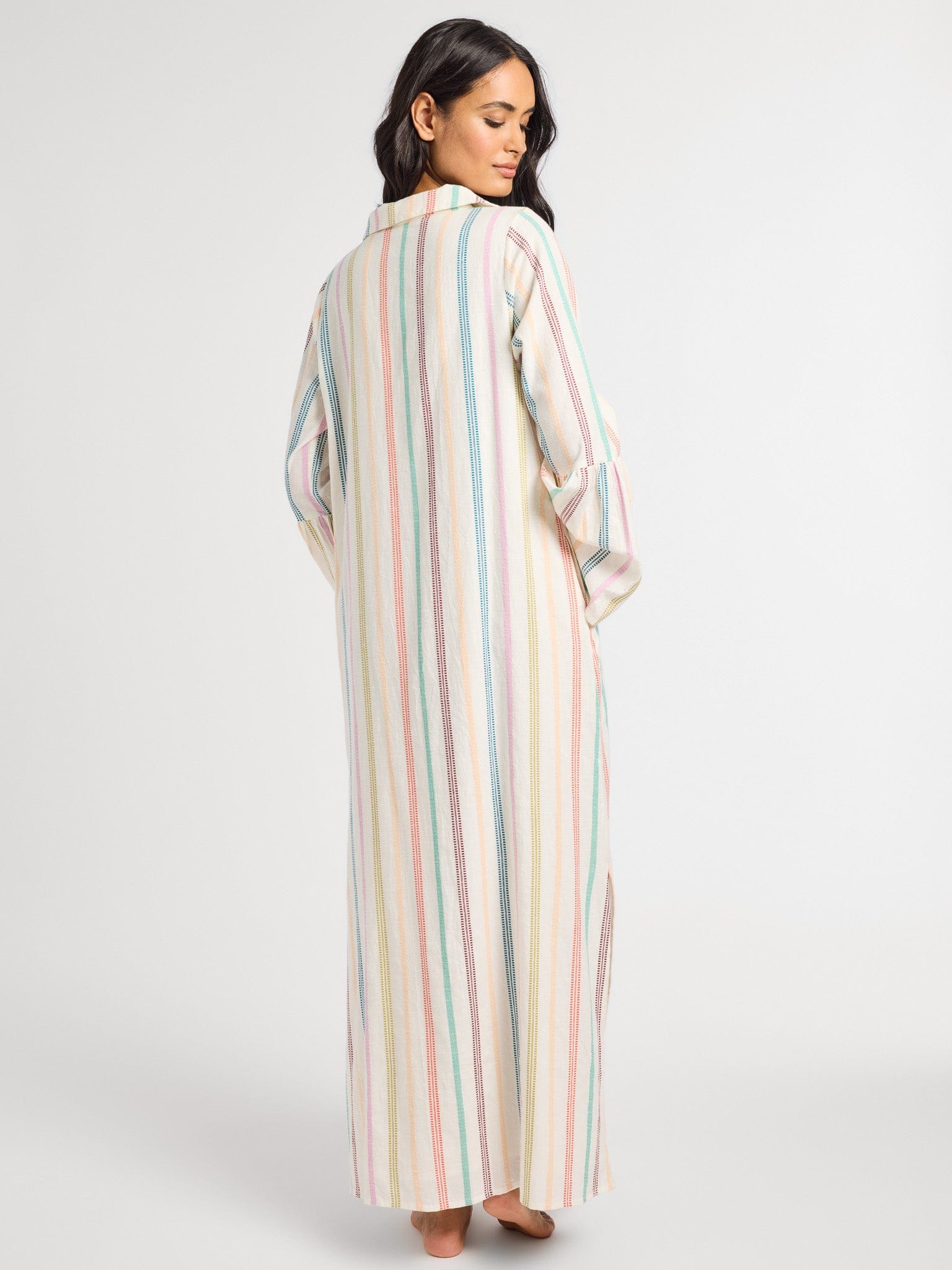 MILLE Clothing Jacqueline Dress in Mallorca Stripe