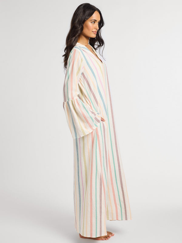 Jacqueline Dress in Mallorca Stripe — view 7