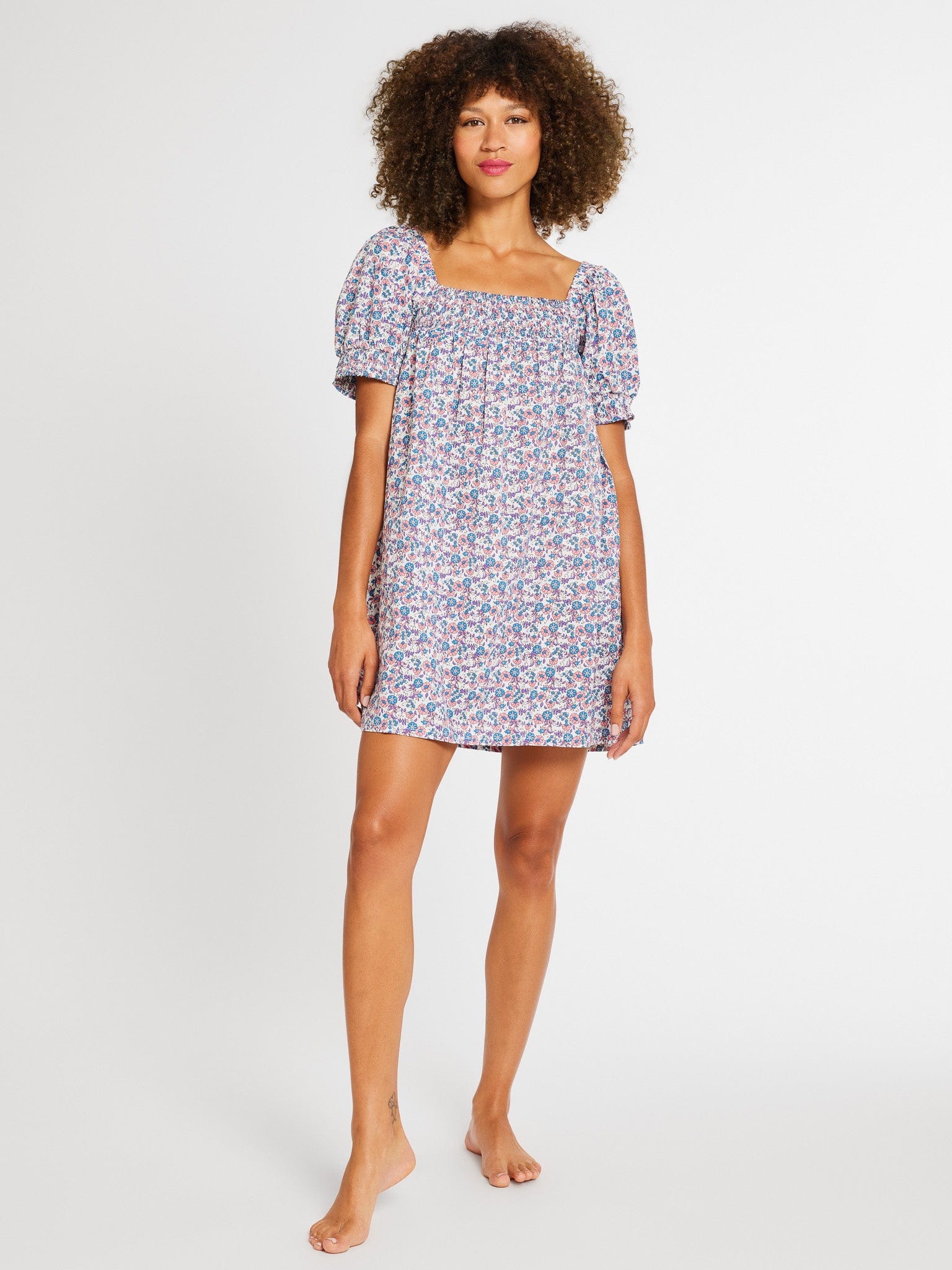 MILLE Clothing Jane Dress in Bluebell