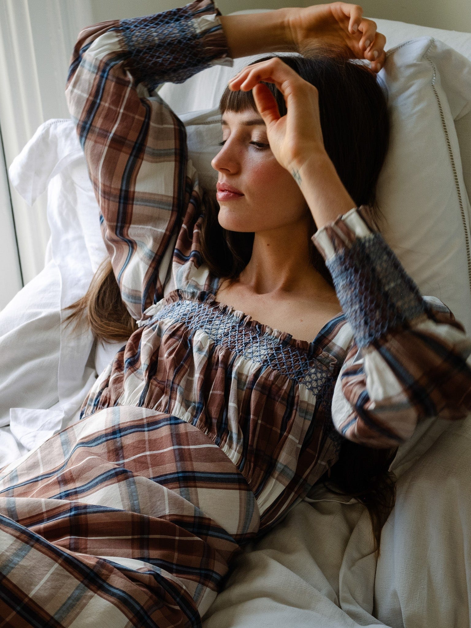 MILLE Clothing Joan Dress in Highland Plaid