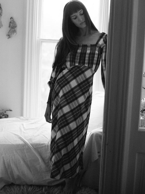 Joan Dress in Highland Plaid — view 21
