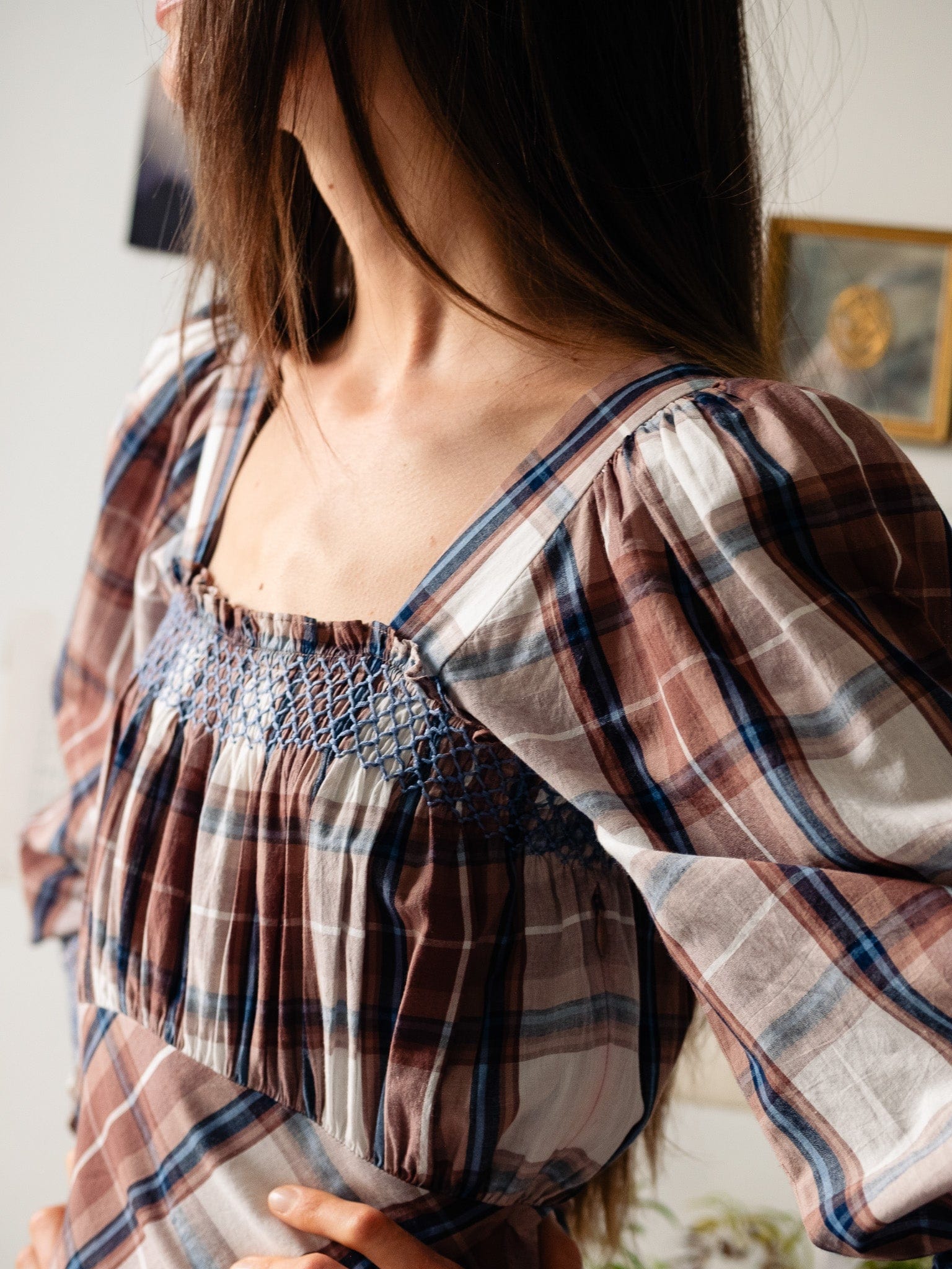 MILLE Clothing Joan Dress in Highland Plaid