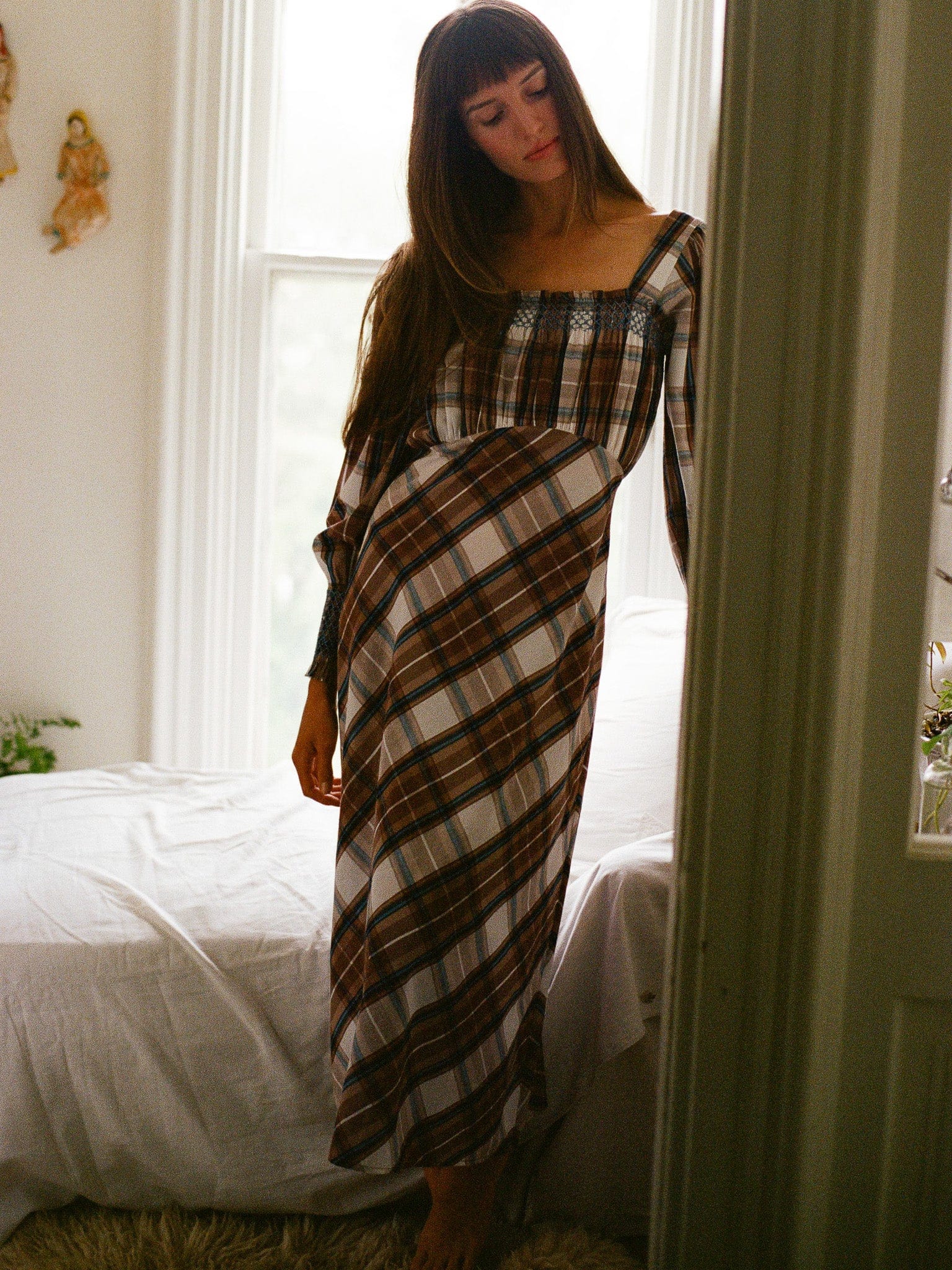 MILLE Clothing Joan Dress in Highland Plaid