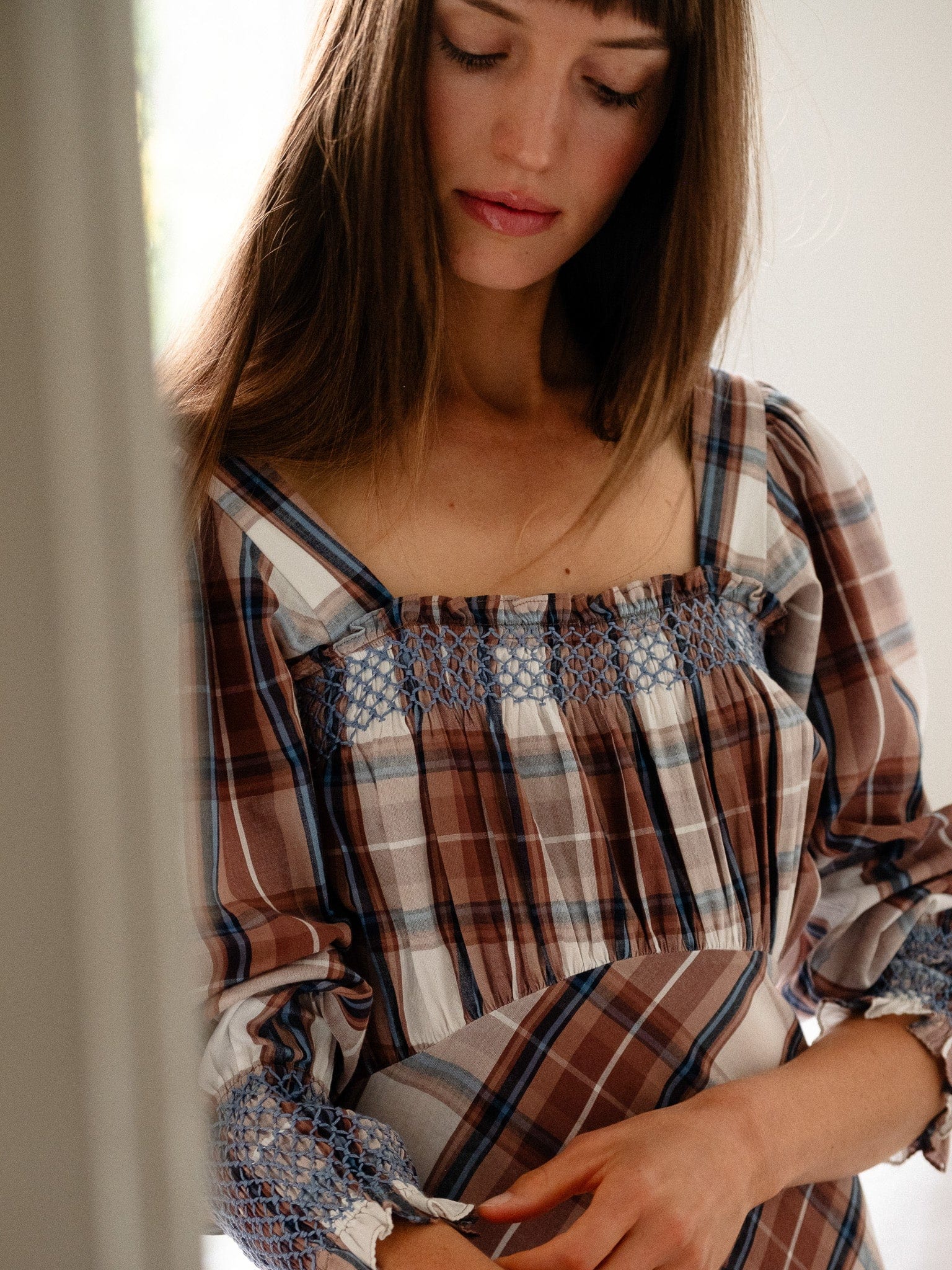 MILLE Clothing Joan Dress in Highland Plaid