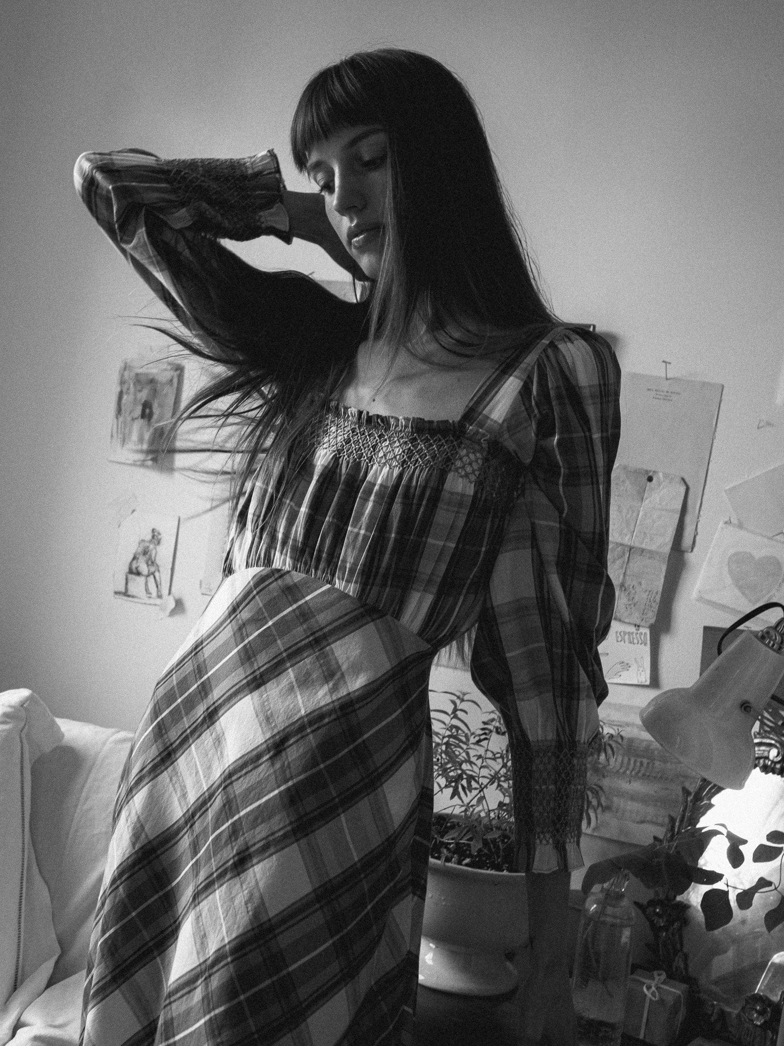 MILLE Clothing Joan Dress in Highland Plaid