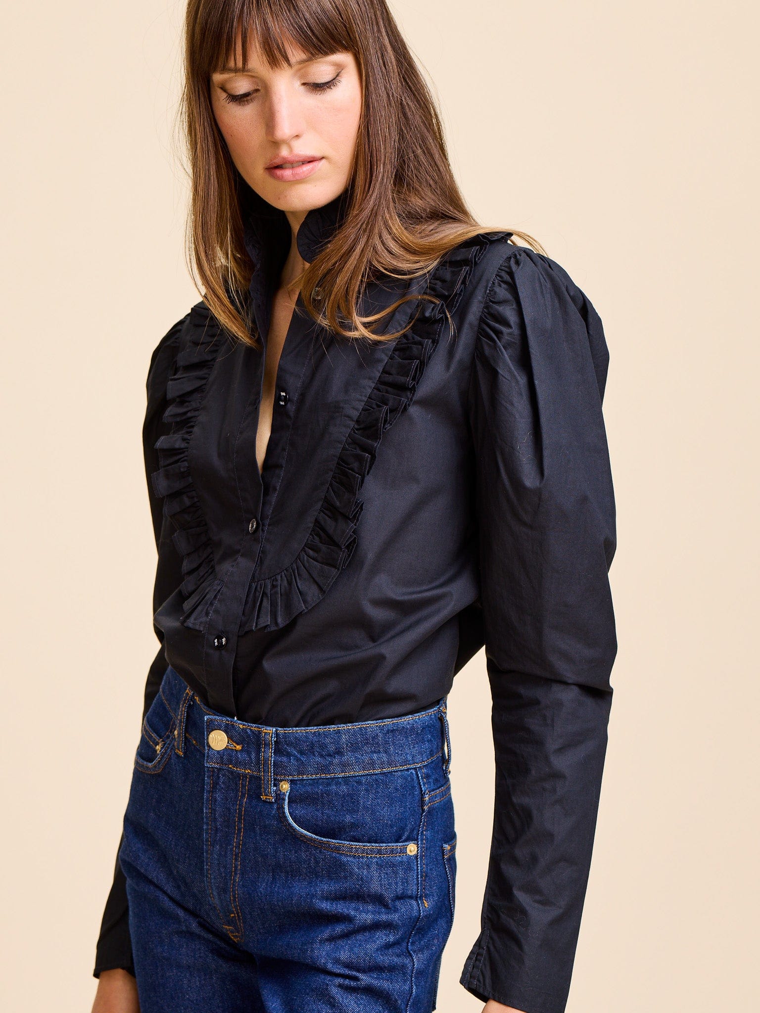 Jolie Top in Black – MILLE